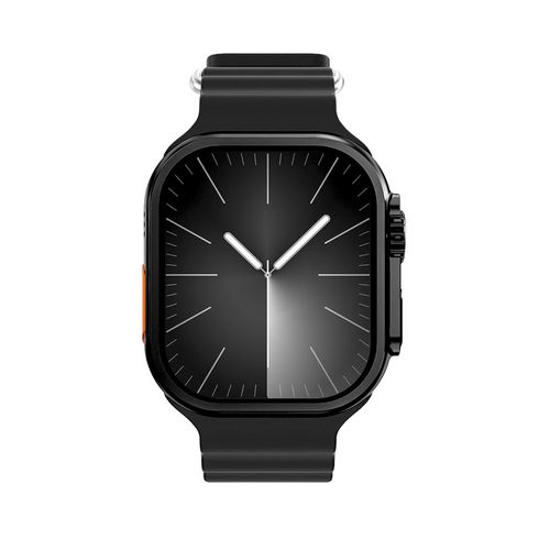 Smartwatch Laxasfit T900 Ultra 2 Silicone black strap