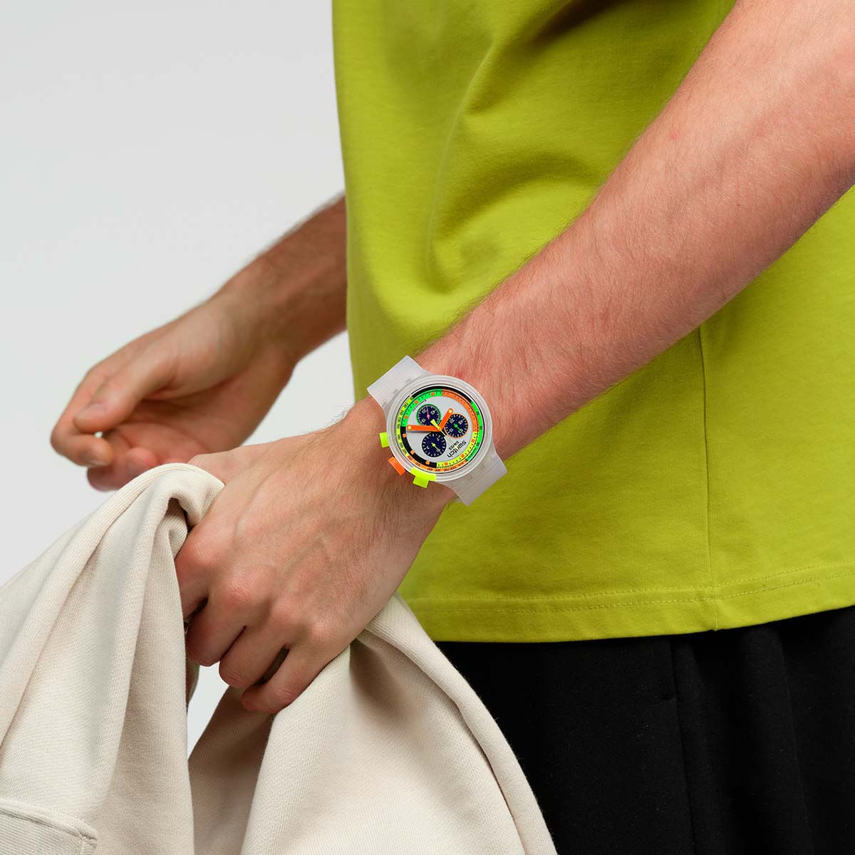 Reloj Swatch Neon Jelly de Silicona SB02K100 Style Store