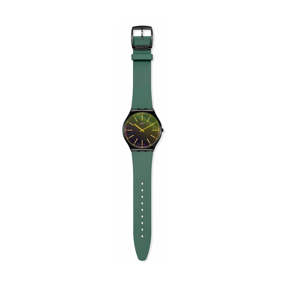 Reloj Swatch Green Vision de silicona SS07B112 - Style Store