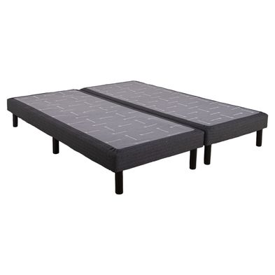 Base Sommier Super King (200x200 cm) Gris Oscuro