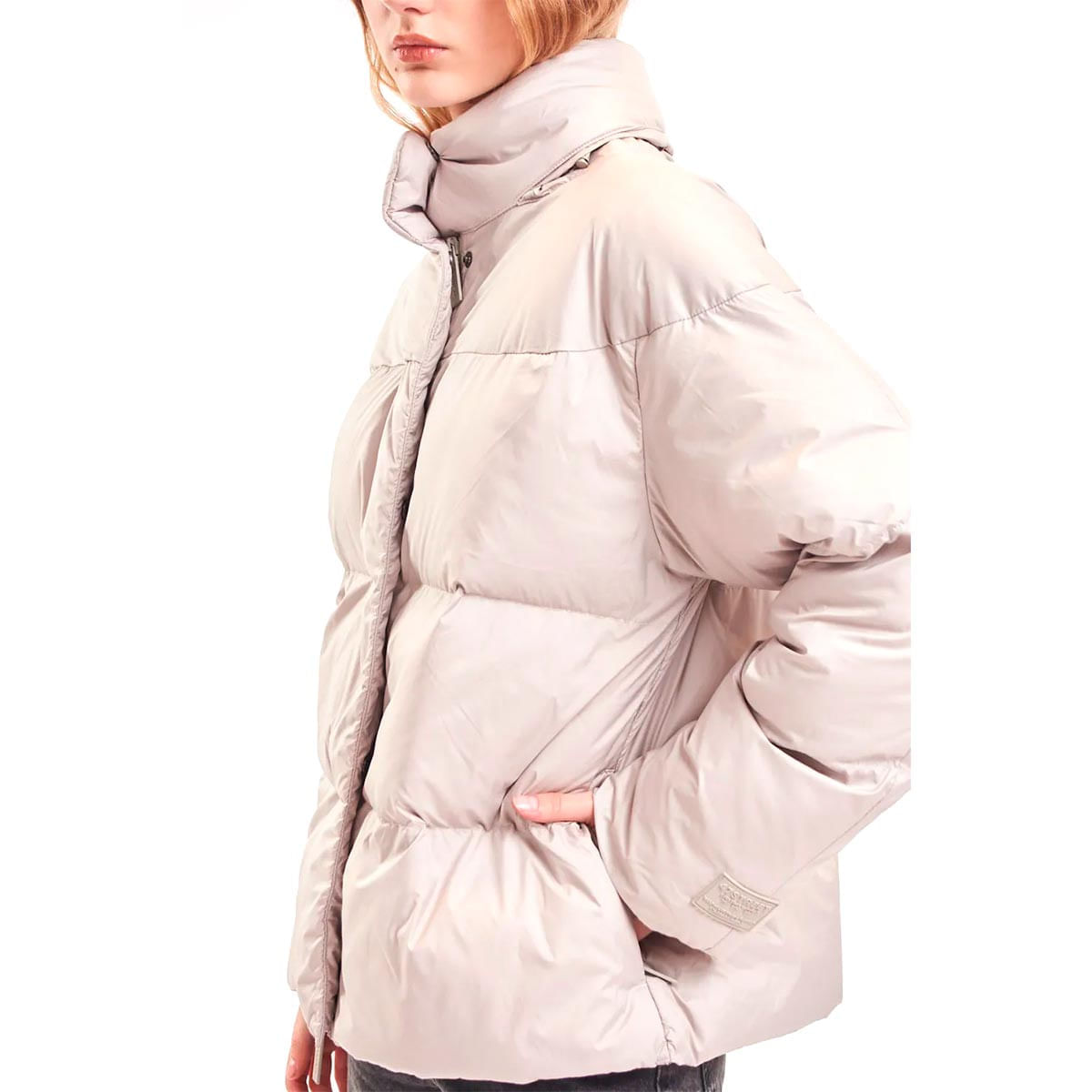 47 Street Indumentaria Campera 47 Street Kobe Beige Style Store