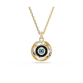 Colgante Swarovski Symbolica Ojo turco Pequeño Multicolor con Baño tono oro