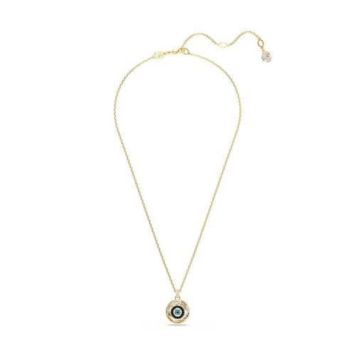 Colgante Swarovski Symbolica Ojo turco Pequeño Multicolor con Baño tono oro