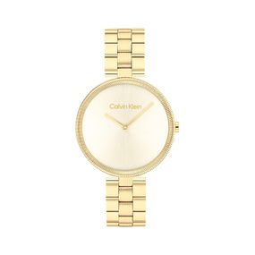 Reloj Calvin Klein Gleam para mujer de acero 25100014