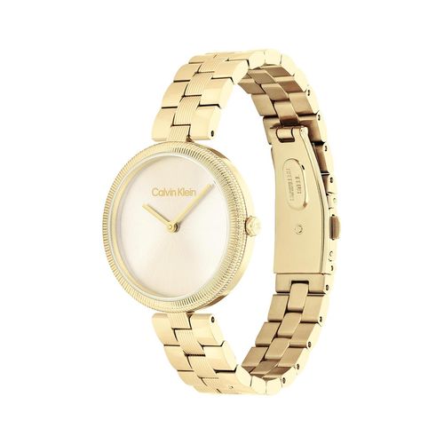 Reloj Calvin Klein Gleam para mujer de acero 25100014