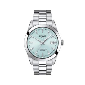 Reloj Tissot Gentleman Powermatic 80 Silicium para hombre de acero 1274071135100