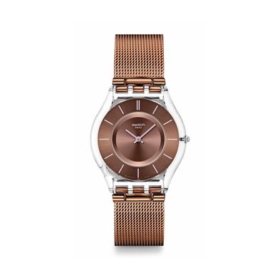 Reloj Swatch Mocha in Mind de acero SS08K121M