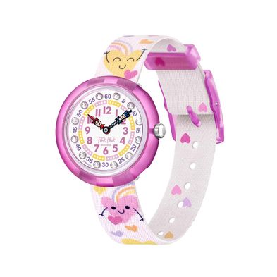 Reloj Flik Flak Bouncing Hearts para niños de plástico ZFBNP223