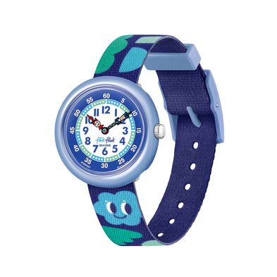 Reloj Flik Flak Smiling Clouds para niños de plástico ZFBNP227