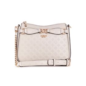 Cartera Guess Crossbody Hobo Arlena Beige