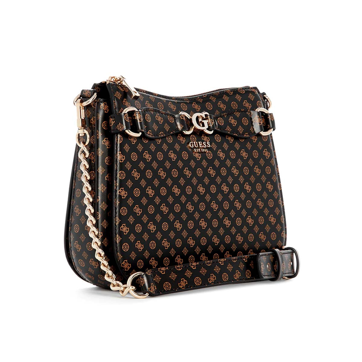 Cartera Guess Crossbody Hobo Arlena Mocha Style Store - Main Image