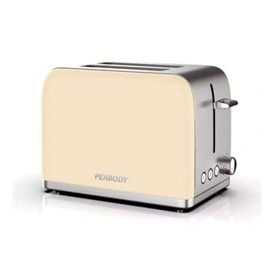 Tostadora Peabody PE-T387I 2 Ranuras 6 Niveles Marfil