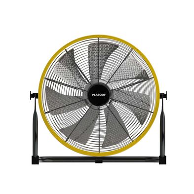 Ventilador Peabody PE-VTB1630NA Turbo 16" a batería Amarillo