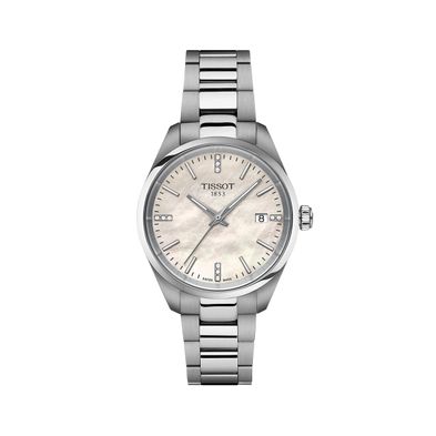 Reloj Tissot PR 100 de acero 34mm para mujer de acero 1502101111600