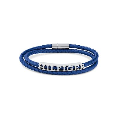 Pulsera Tommy Hilfiger de Cuero Azul 2790588