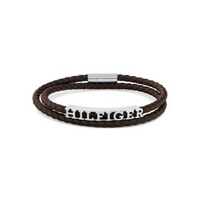 Pulsera Tommy Hilfiger de Cuero Marrón 2790589