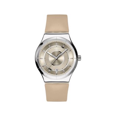 Reloj Swatch Mocha Dream de Cuero