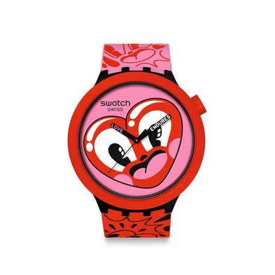 Reloj Swatch Hattie'S Heart de Silicona SB05Z103