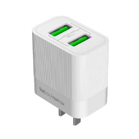 Cargador de Pared Foxbox Flux 15W Blanco con Cable Prism Type C