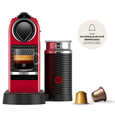 Cafetera Nespresso Citiz & Milk Cherry