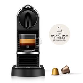 Cafetera Nespresso Citiz Platinum Plateada