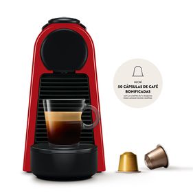 Cafetera Nespresso Essenza Mini D Automática Roja