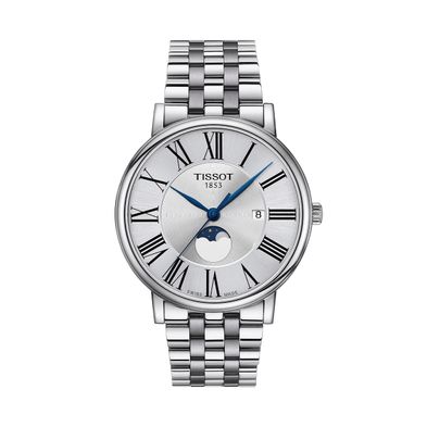 Reloj Tissot Carson Premium Gent Moonphase de Acero 1224231103300