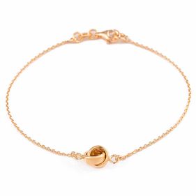 Pulsera de Plata 925 Twist con Nudo