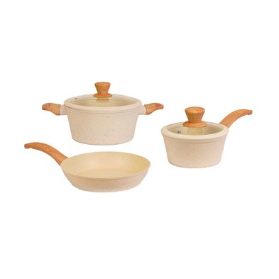 Set de Batería Carol 3 Piezas Línea Granito Beige