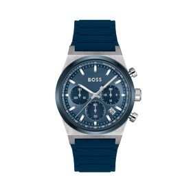 Reloj Boss Candor Chrono 1514243 de Silicona Azul