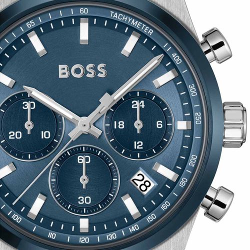 Reloj Boss Candor Chrono 1514243 de Silicona Azul