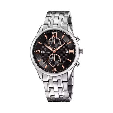 Reloj Festina Timeless Cronógrafo de Acero F6854.7