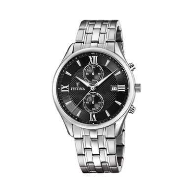 Reloj Festina Timeless Cronógrafo de Acero F6854.8