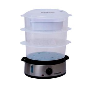 Vaporera Eléctrica Novohome Acero Inoxidable