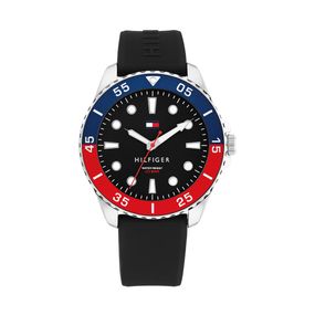 Reloj Tommy Hilfiger para Hombre Silicona Negra 1792201