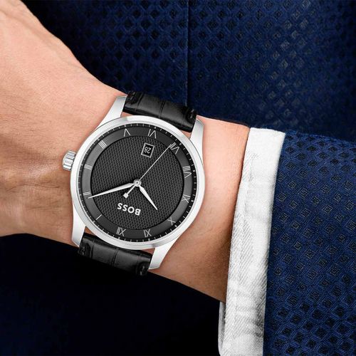 Reloj Boss Principle de Cuero 1514122