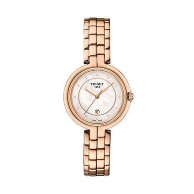 Reloj  Tissot Flamingo para Mujer de Acero T0942103311602