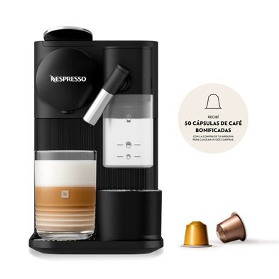 Cafetera Nespresso Lattissima One Black
