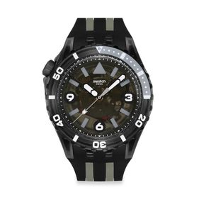 Reloj Swatch Black Sea Nettle de Silicona