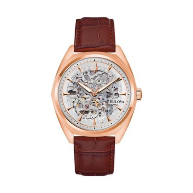 Reloj Bulova Surveyor Automatic de Cuero 97A175