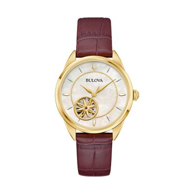 Reloj Bulova Classic de Cuero 97L179