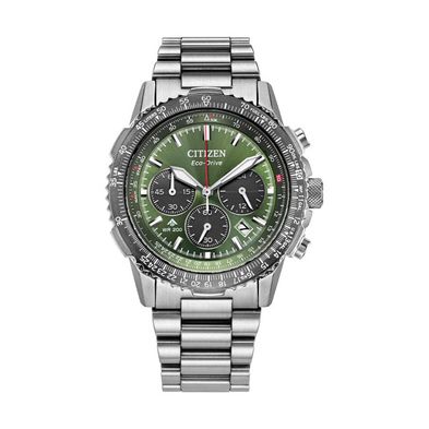Reloj Citizen Cronógrafo Eco Drive para Hombre de Acero - Modelo Promaster - CA466460W