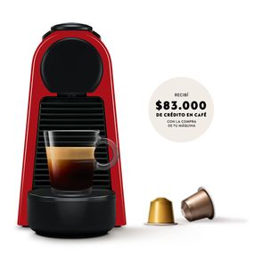 Cafetera Nespresso Essenza Mini D Automática Roja