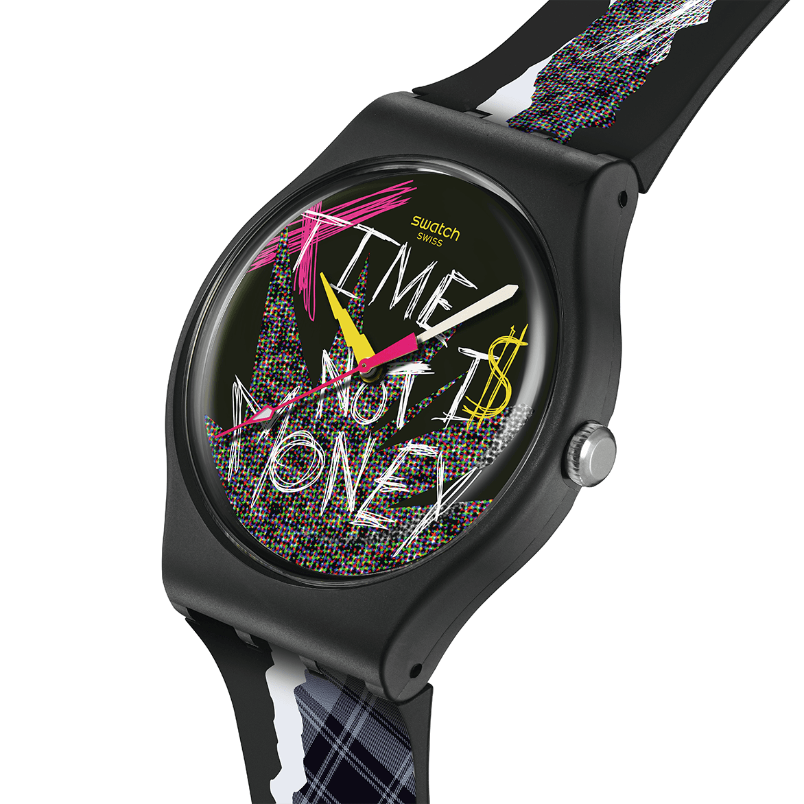 Reloj Swatch Blank Check de Silicona - Style Store