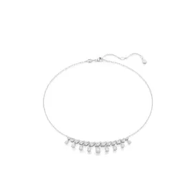 Collar Idyllia Tallas mixtas Copo de nieve Blanco Recubrimiento en Baño de rodio