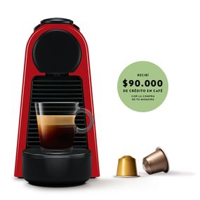 Cafetera Nespresso Essenza Mini D Automática Roja