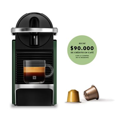 Cafetera Nespresso Pixie Verde