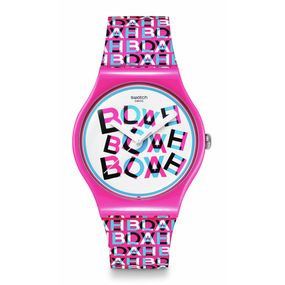 Reloj Swatch Love & Blah con correa de silicona
