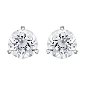 Aros Solitaire Blanco - Baño de Rodio