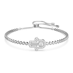 Pulsera Subtle, Mano, Blanca, Recubrimiento en rodio